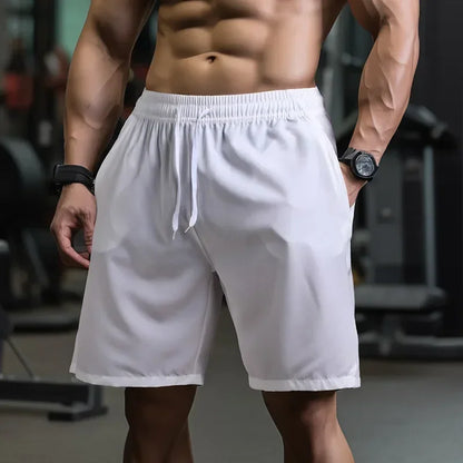 Mermaid Curve Men's Sports Pants Breathable Tennis Shorts Quick-drying Badminton Trousers Outdoor Running Fitness Shorts