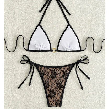 Bikinis Lace Swimsuits Women Swimwear Push Up Female Beach Swimming Wear Bathing Suits Brazilian Bikini Set Pool Bather
