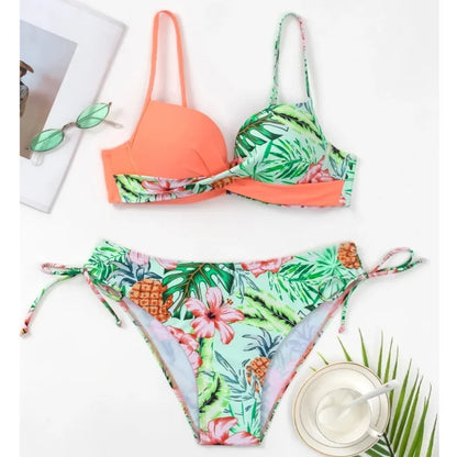 Summer Bikinis Women's Swimwear Push Up Female Swimsuit For Swim Wear Bathing Suits Bikini Set Beachwear Pool Bather