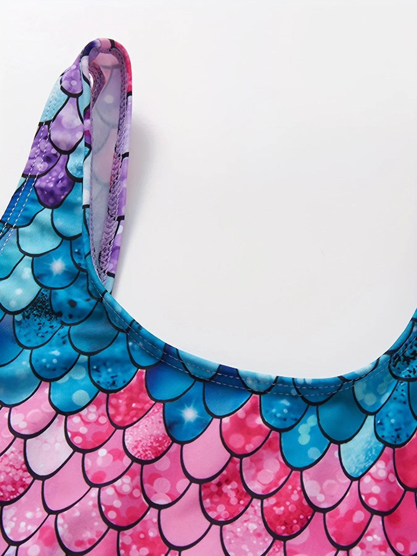 3-10 Years Toddler Girls Swimsuits Kids Girl Multi-color Off-the-shoulder One-piece Swimsuit