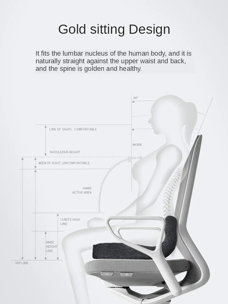 Upgrade "L" Shape Memory Foam Orthopedic Cushion Comfort Ergonomic Design Back Coccyx Pillow Car Seat Office Chair Pain Relief