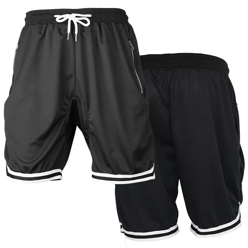 Men's Basketball Shorts Quick Dry Breathable Sports Shorts Sweat Wicking Gym Running Training Fitness Beach Athletic Shorts