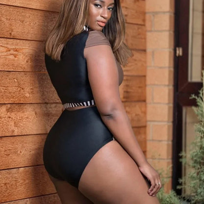 Swimwear Women Plus Size Bikini Set Two Piece Large Female High Waist Swimsuit Push Up Bathing Swim Suit 4XL