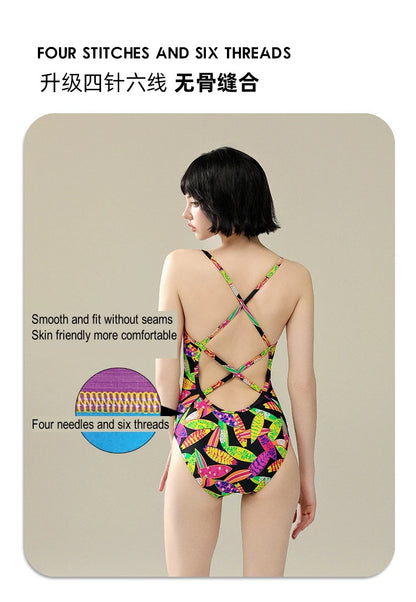 Multicolours Bunny Bum Women Swimwear One Piece Professional Swimsuits