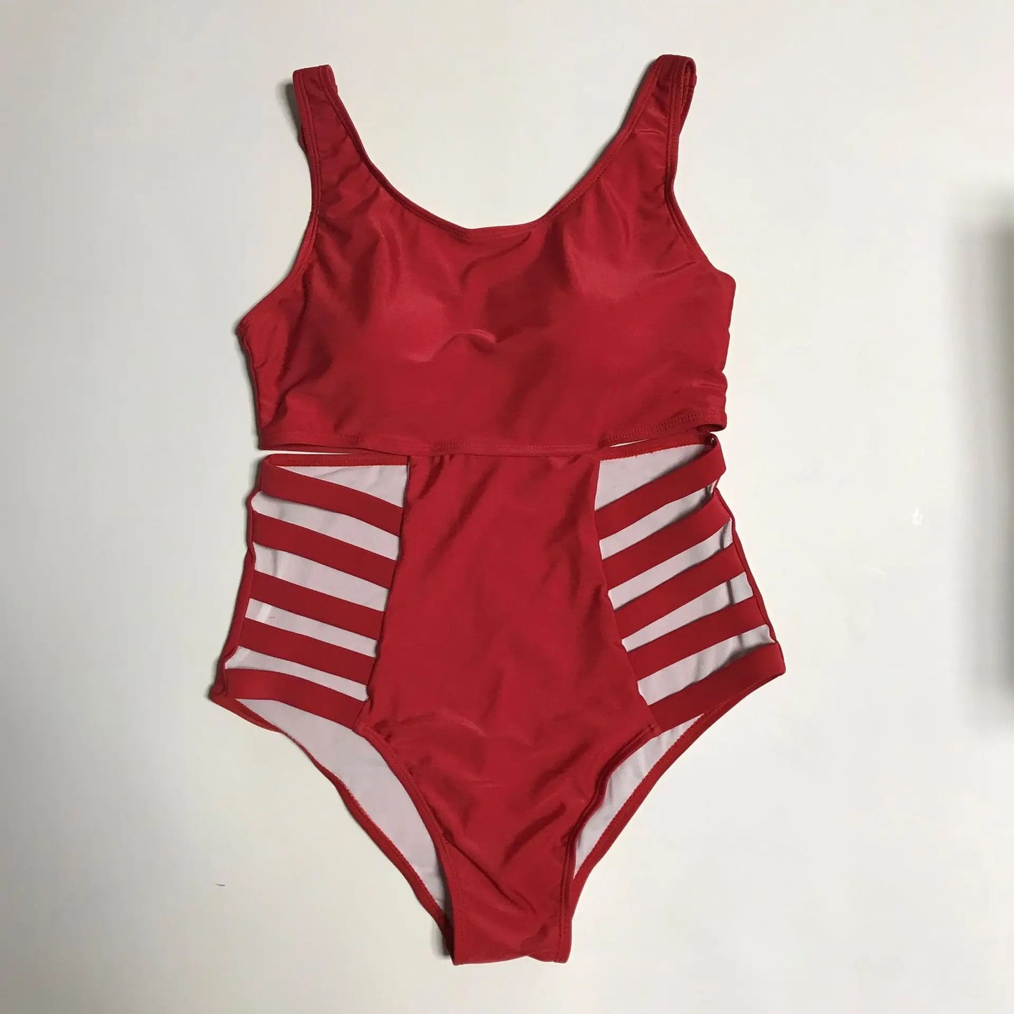 Plus Size Swimsuit Push Up Swimwear Women Bandage Bathing Suits Strappy Swimsuits Large Monokini