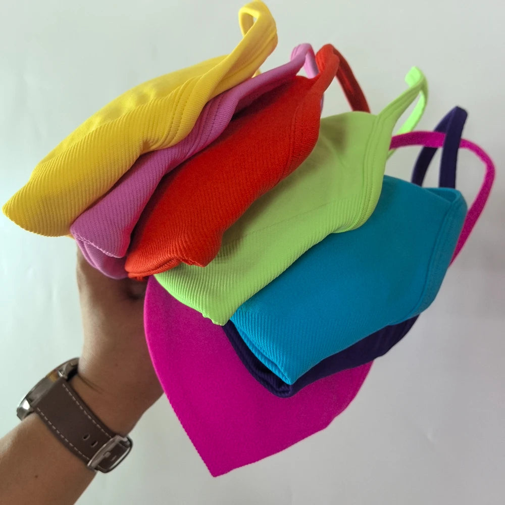 2PCS Gym Set Women Strappy Yoga Bra Top High Waist Workout Scrunch Shorts Sports Suit Seamless Yoga Set Fitness Clothes