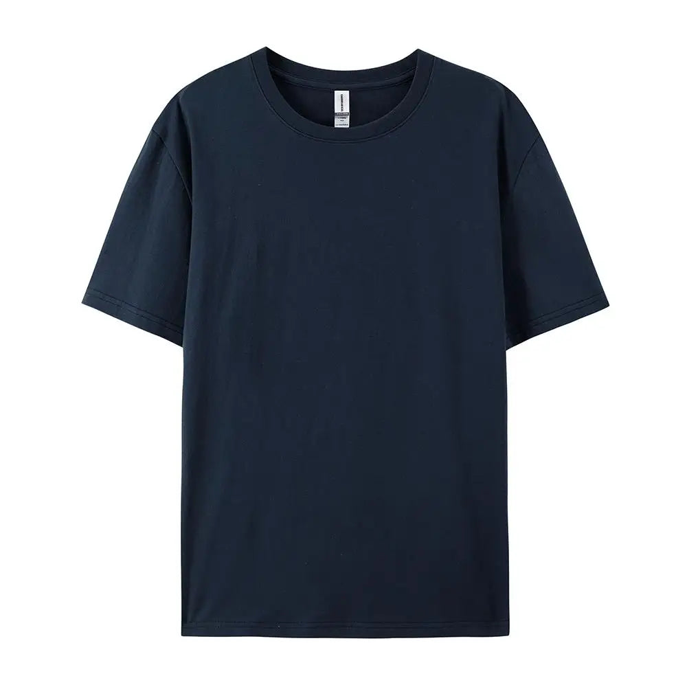 Plus Cotton Solid T-shirts Women Sporty Short Sleeve Tees Fashion Casual White Black Clothing Loose O-Neck Female Summer Tops