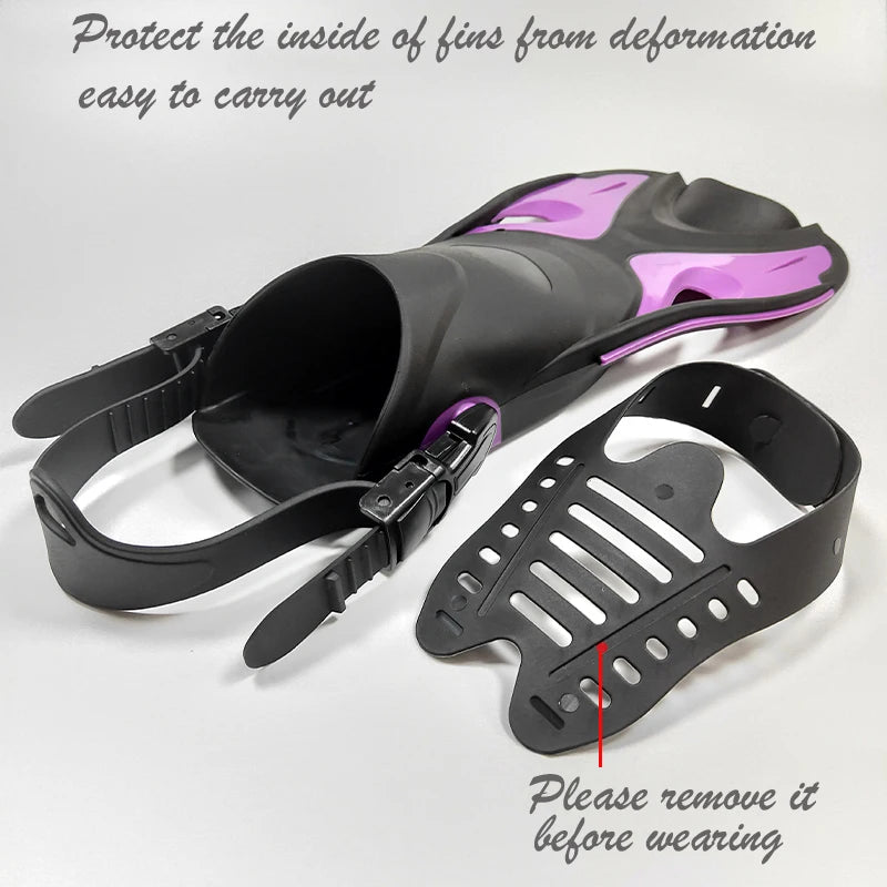 Frog Shoes Adult  Fins with Adjustable Buckles Open Heels Designed for Snorkeling Scuba  Diving