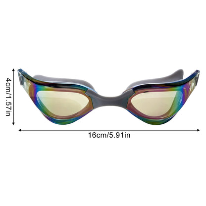 1PC Anti Fog Swim Goggles for Adults - UV Protection, No Leak Soft Silicone Gasket, Enhanced Clarity for Pool & Open Water