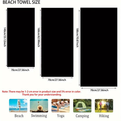 Colorful Beach Towel with Woven Pattern Patterned Sunscreen And Windproof Suitable For Swimming Pool Camping Travel Blanket
