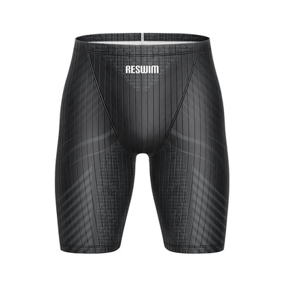 Summer Men's Beach Swimming Trunks Pro Swim Jammer Endurance Athletic Training Swimsuit Shorts Swimwear Jammer Tights Surf Pants