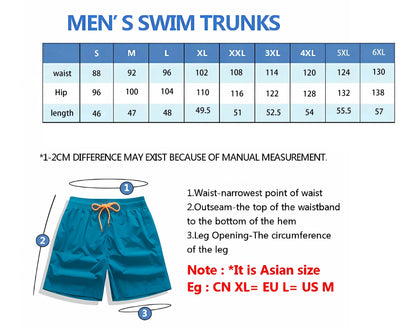 3d coconut tree stripe print men's swimsuit Japanese fish Hawaiian shorts men's summer swim shorts drawstring casual shorts