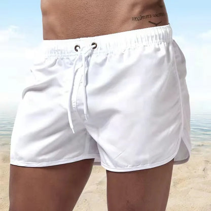 Shorts For Men Summer Men's Swimwear Shorts Brand Beachwear Swim Trunks Men Swimsuits Low Waist Breathable Beach Wear