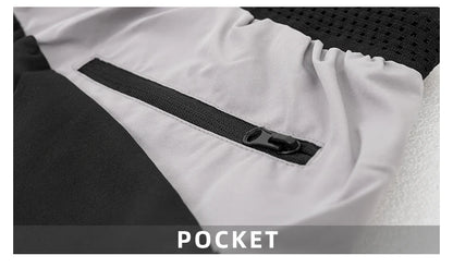 Men's Solid Drawstring Waist Pocket Shorts, Regular Fit Casual Breathable Quick Drying Swimming Shorts, Men's Bottoms for Summer