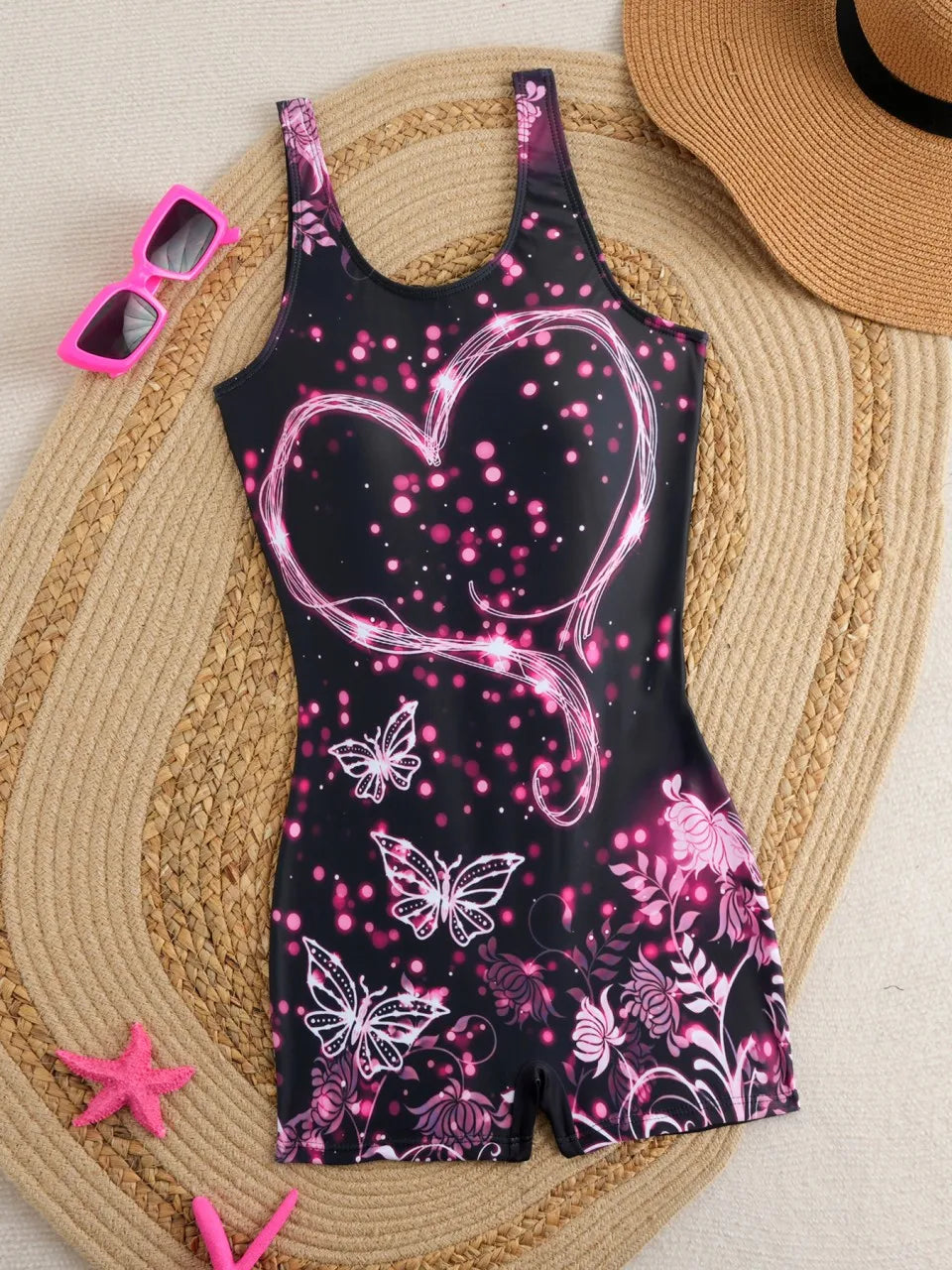 Printed Swimsuit Women One Piece Surfing Swimwear Female Diving Clothes Bathers Bathing Swimming Suit Padded Beachwear
