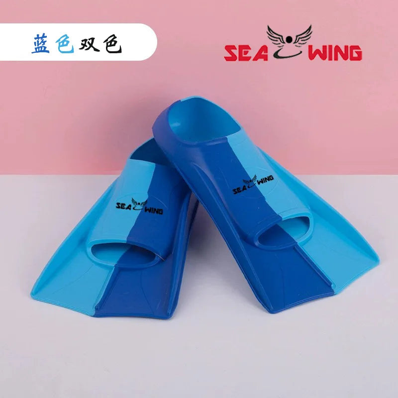 Swimming Freediving Flippers Breaststroke Non-slip Swimming Aid Training Silicone Frog Shoes Swimming Pool Aid Dual Fins