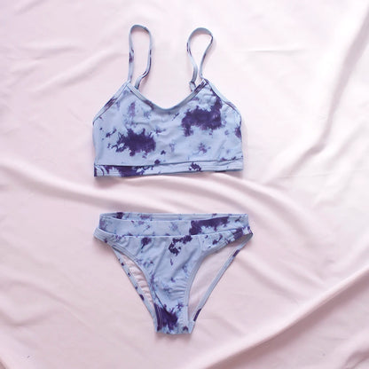 Multi Style Multi Colour Kids Girls Bikini Set 2025 New Print Girls Kids Swimwear Swimsuit Summer Children  Bathing Suit