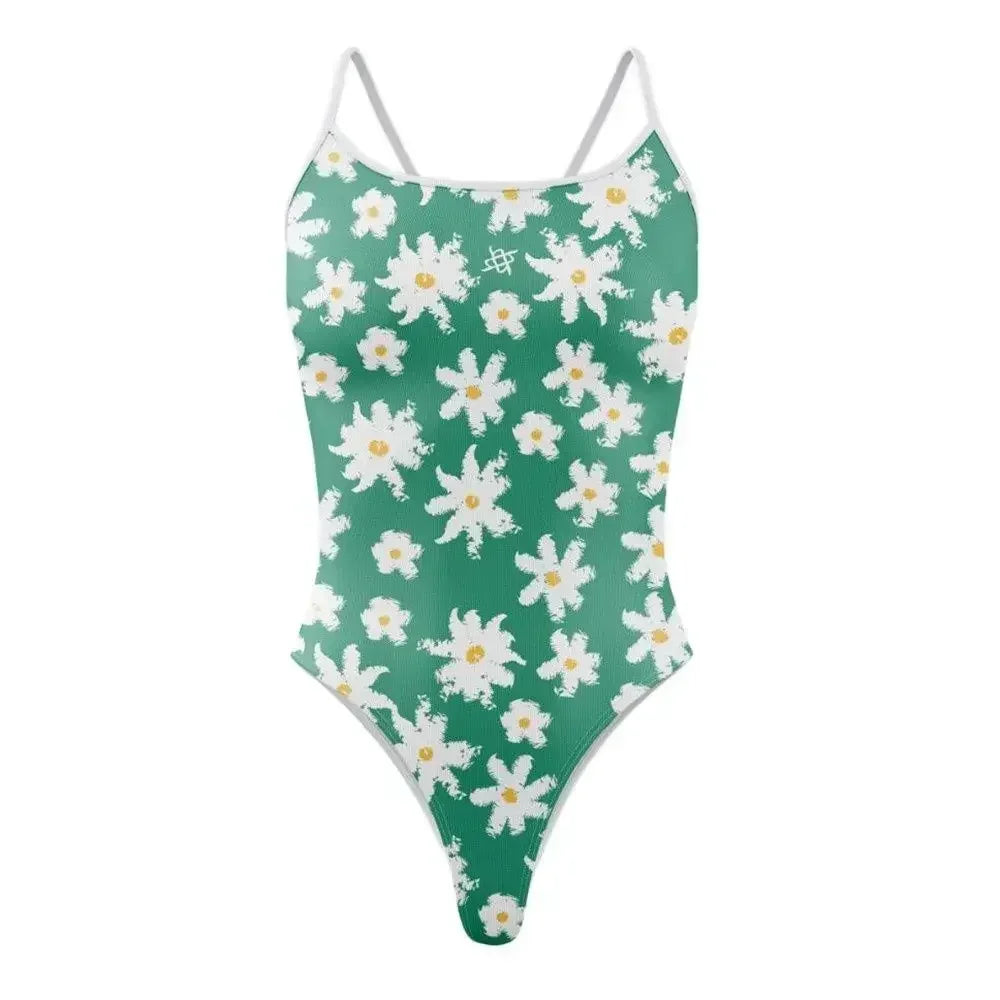 One Piece Swimsuit Women Swimwear Summer Push Up Open Water Bathing Suit Monokini Print Swimming Suit Beach Wear