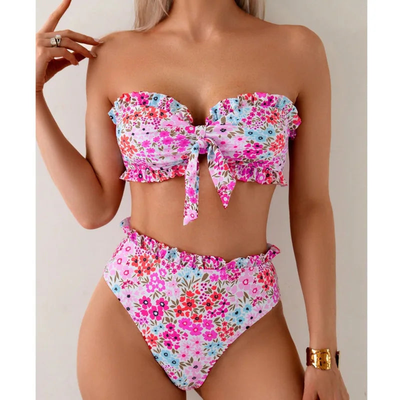 Bikinis Women's Swimwear Female Swimsuit For Swim Wear Bathing Suits Brazilian Bikini Set Beachwear Pool Bather