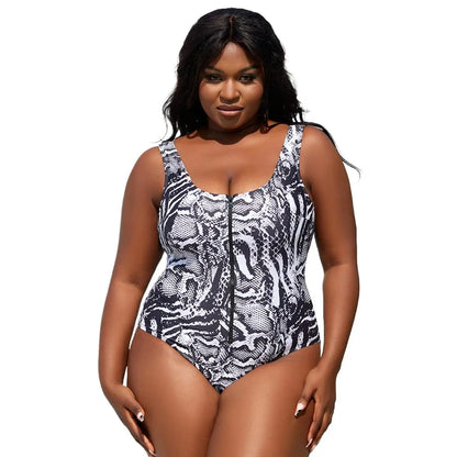 Bikini Plus Size Swimwear Women Monokini Woman Swimsuits One-Piece Swimming Suit Beachwear Bathing Suit Tankini 4XL