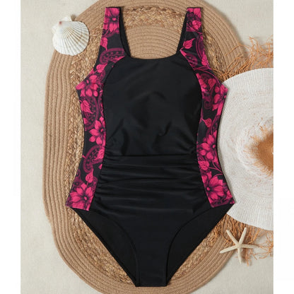 One Piece Plus Size Swimsuit Women Push Up Large Size Swimsuit Summer Big Size Swimwear Bikini Sets