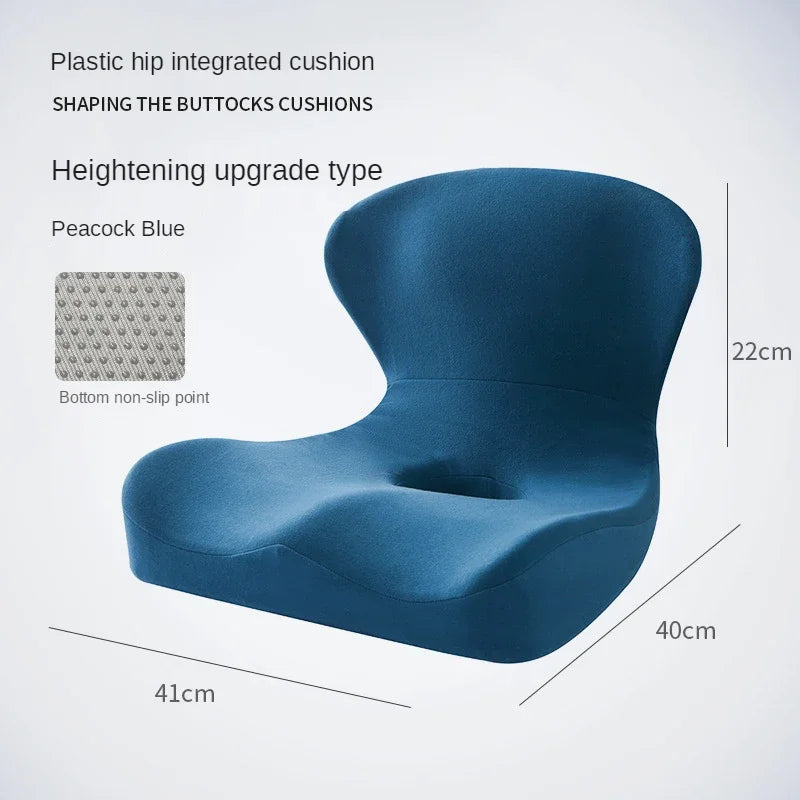 Upgrade "L" Shape Memory Foam Orthopedic Cushion Comfort Ergonomic Design Back Coccyx Pillow Car Seat Office Chair Pain Relief