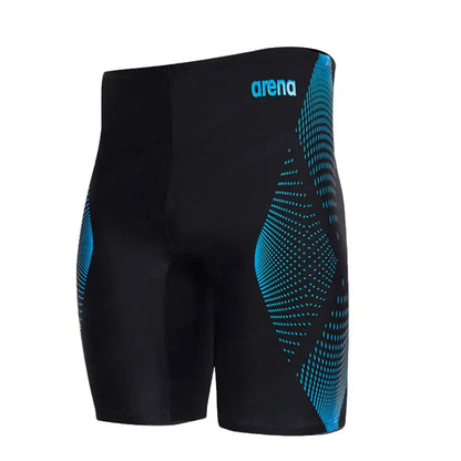 Summer Men's Swim Jammer Athletic Training Swimsuit Shorts Beach Swimming Trunks Swimwear Jammers Tights Diving Surf Shorts