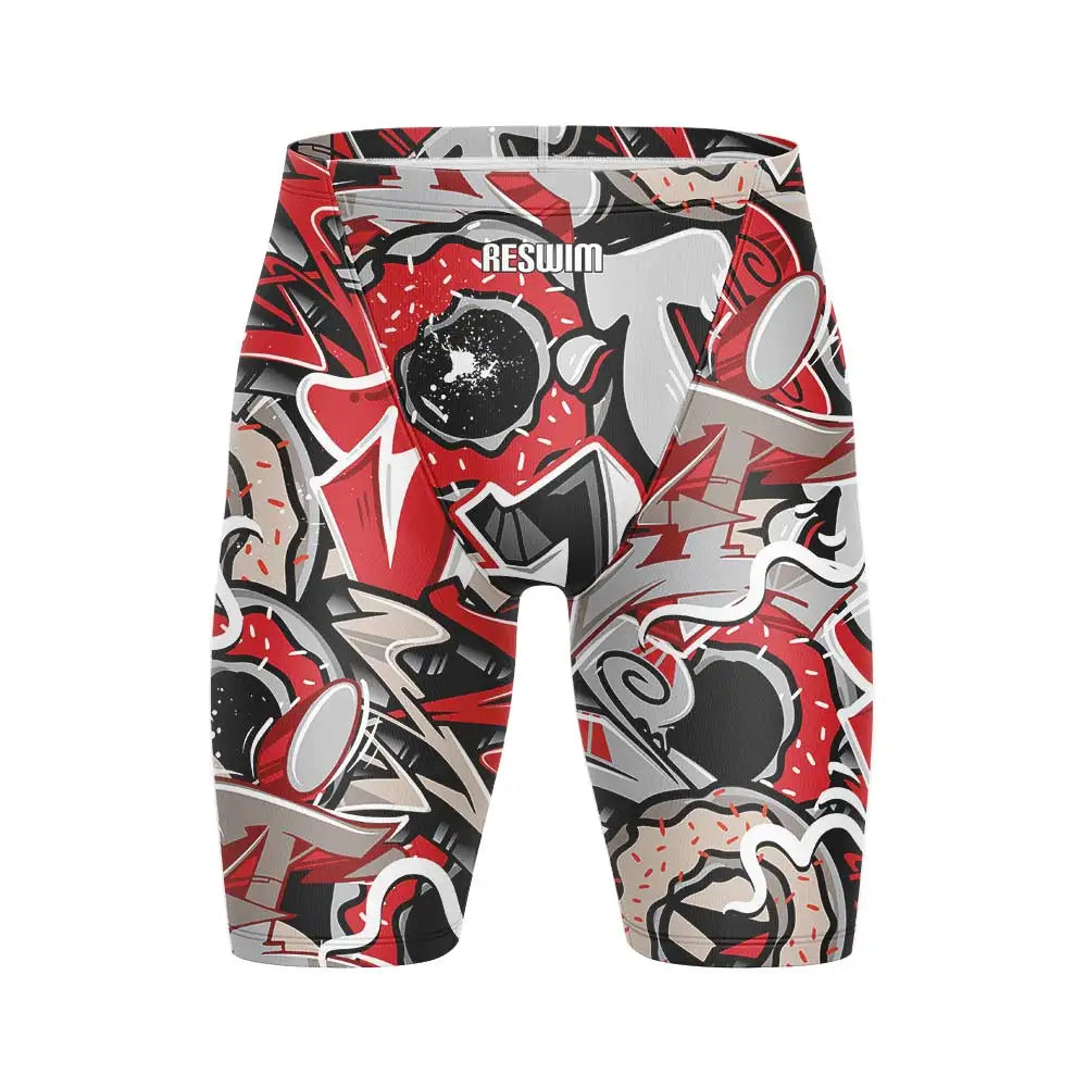 Swimming Trunk Swimwear Men's Beach Swim Surfing Sports Shorts Boys Swim Jammer Swimsuit Shorts Summer Quick Dry Bathing Suit