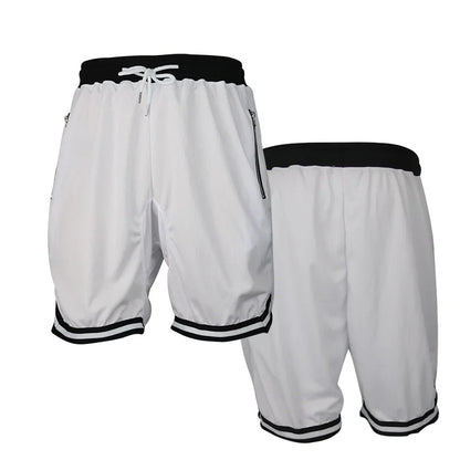 Men's Basketball Shorts Quick Dry Breathable Sports Shorts Sweat Wicking Gym Running Training Fitness Beach Athletic Shorts