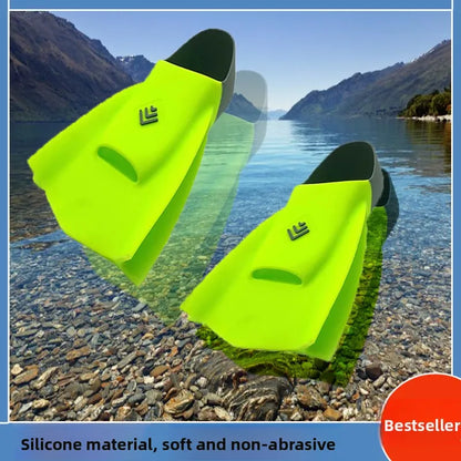 Professional Swimming Silicone Fin Classic Teen for Adults And Children Durable Comfortable Footwear for Aquatic Sports
