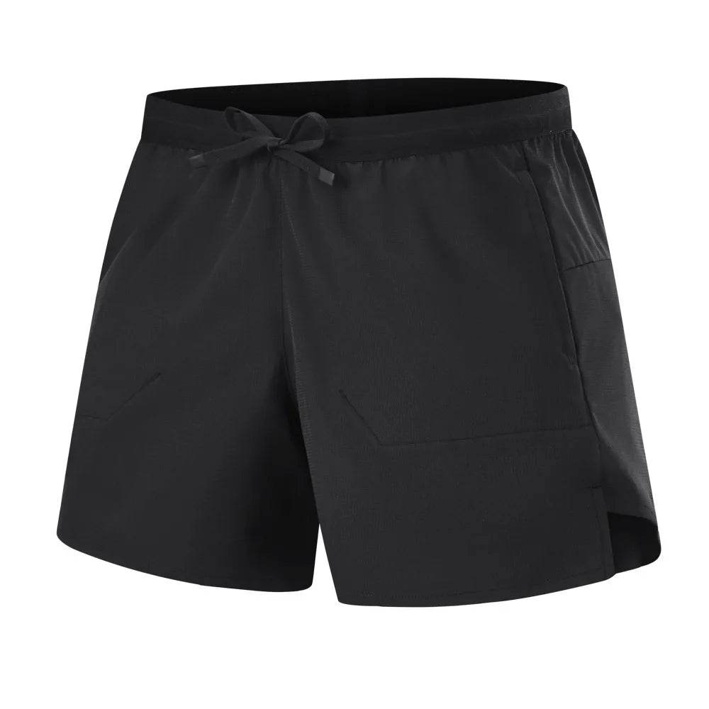 4XL Men Running Double-Layer Shorts Gym Sports 2 In 1 Quick Dry Workout Training  Fitness Jogging Short Pants Bodybuilding