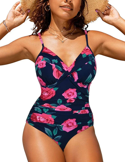 S - XXL Wrinkled One Piece Swimsuit Women Swimwear Female Monokini Swimsuits Bathing Suit Swim Beach Wear Bodysuit