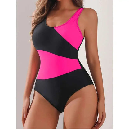 Swimsuits Closed Women's One-Piece Swimwear Push Up Swim Wear Bodysuit Bathing Suits Beachwear Pool Bather