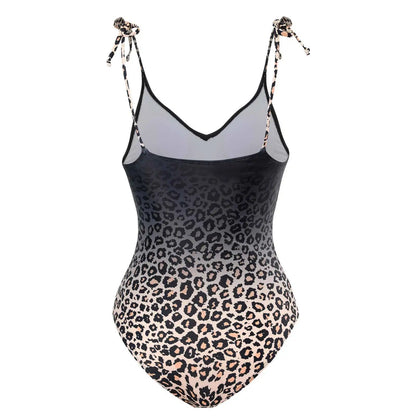 Printed Swimsuit Women One Piece Straped Swimwear Bathers Bathing Swim Suit Beachwear Swimming Summer Bodysuit