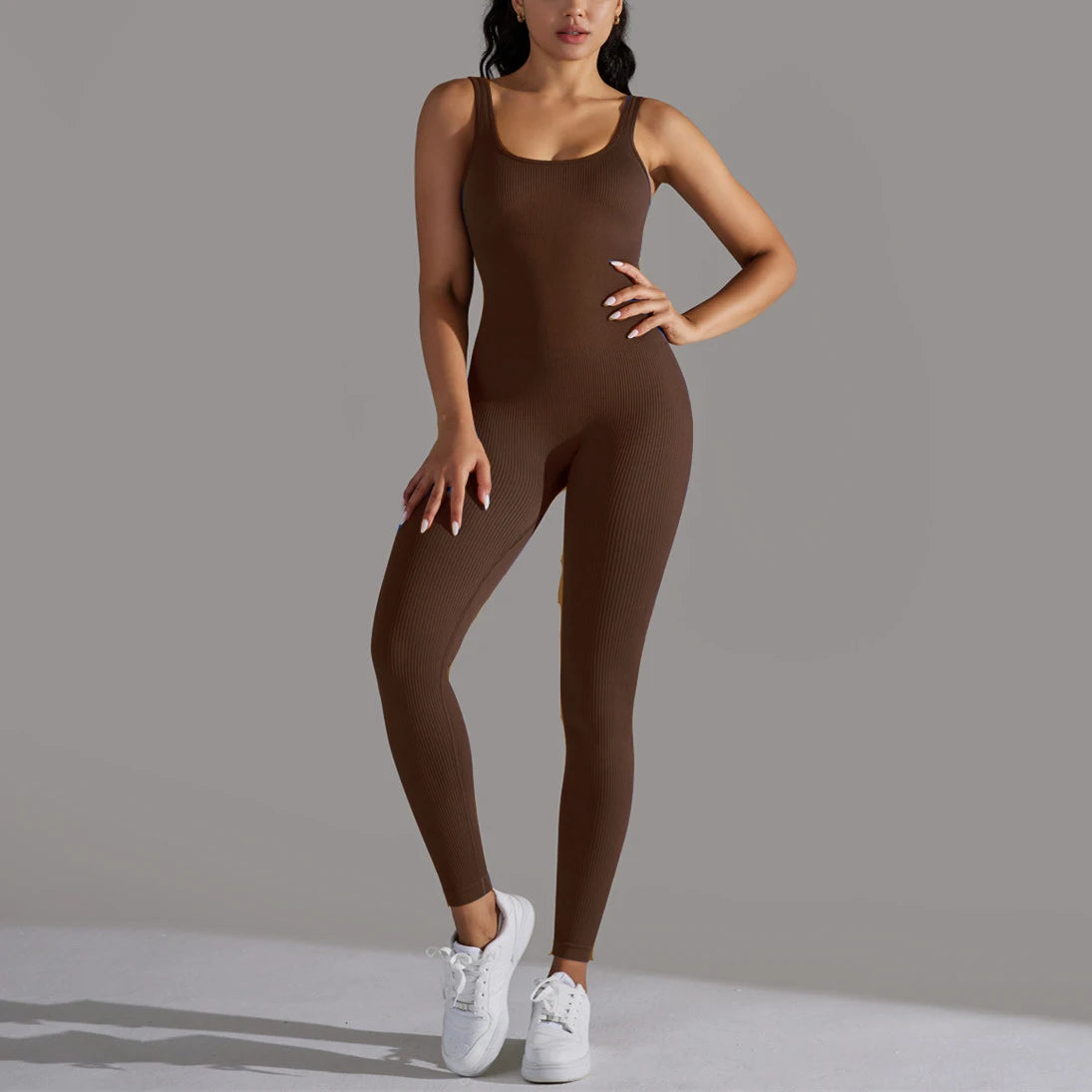 Pad Seamless One Piece Yoga Suit Jumpsuit Belly Tightening Fitness Workout Set Bodysuit Gym Clothes Push Up Sportswear
