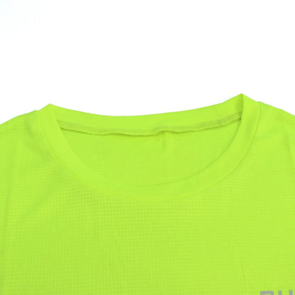 Mens Short Sleeve Sport t Shirt Quick Dry Running t-Shirt Breathable Fitness Shirt Top Ice Silk Gym Football Jerseys Man Clothes