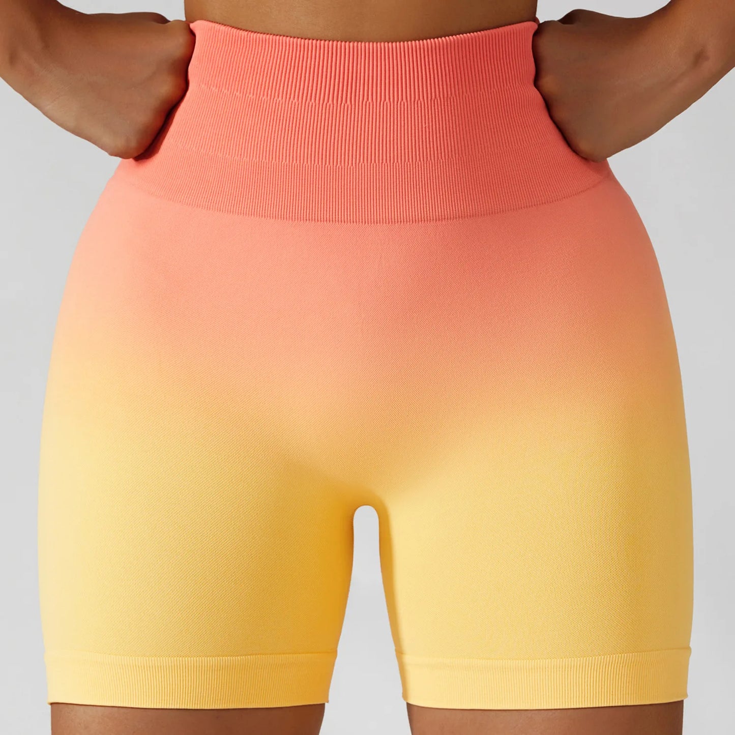 Summer Seamless High Waist Yoga Shorts Butt Lift Cycling Shorts Gym Shorts Women Pants Breathable Tie-dye Sports Leggings Women