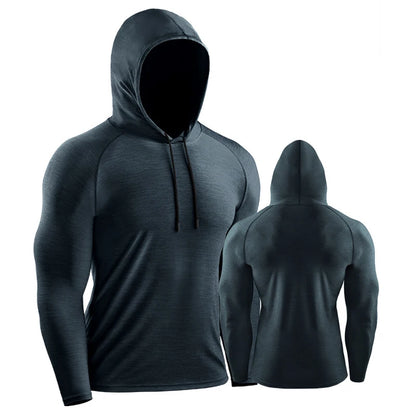 Bodybuilding Muscle Hoodie Men Sportswear Training Jacket Gym Fitness Workout Pullover Athletic Tracksuit Running Hoodie Men