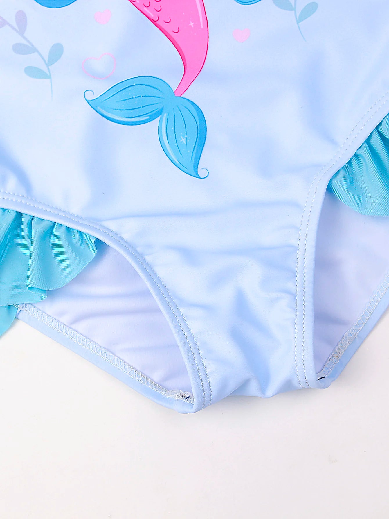 Girls Ruffle Bikini Swimsuit Gradient Leopard Floral Animal Kids Swimwear Children one piece bathers