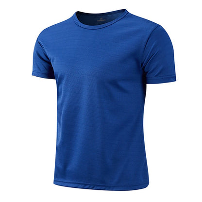 Men Women Quick Dry Short Sleeve Sport T Shirt Gym Jerseys Fitness Shirt Trainer Running T-Shirt Teenager Breathable Sportswear