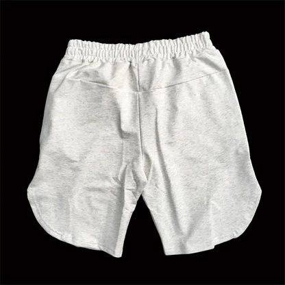Men Gym Cotton Shorts Running Jogging Sports Fitness Bodybuilding Bermuda Male Summer Crossfit Workout Training Short Pants