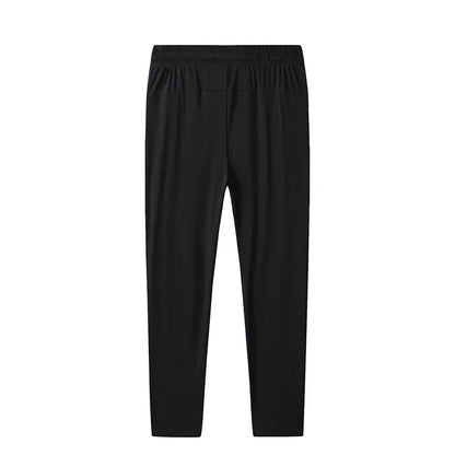 7xl 8xl 9xl Men's Jogging Pants Plus Size Summer Sports Pants High Elasticity Quick-drying Gym Running Sports Pants