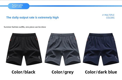 M-8XL Plus Size Men's Sports Shorts Summer New Arrival Comfortable Elastic Waist Clothing Male Breathable Short Trousers