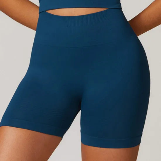 Gym Shorts Women Seamless High Waist Shorts Women Yoga Legging Cycling Shorts Push Up Workout Shorts Female