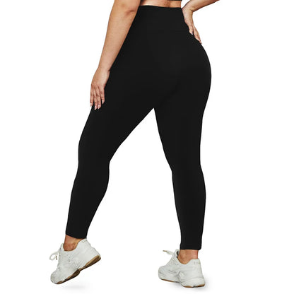Plus Size Leggings with Pockets for Women High Waisted Tummy Control Soft Stretchy Yoga Pants for Workout Running
