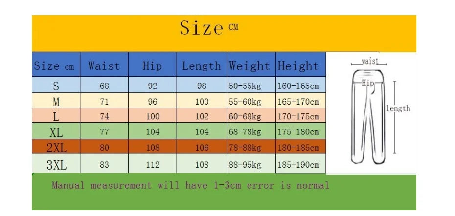 Men's Casual Sports Pants Sweatpants Male Jogger Cargo Harem Pencil Pants Trousers Multi-pocket Sweatwear versatile