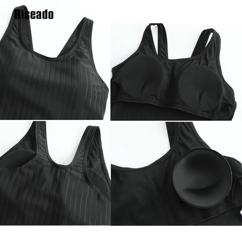 Swim Athletic One Piece Swimsuit Wide Strap Comfort Fit Solid Adult Quick Dry and Chlorine Resistant