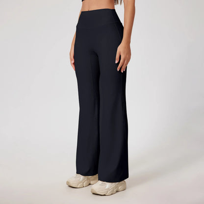 Flare Yoga Leggings Women High Waist Wide Leg Yoga Pants Active Fitness Workout Gym Tights Gym Sports Trousers Clothing