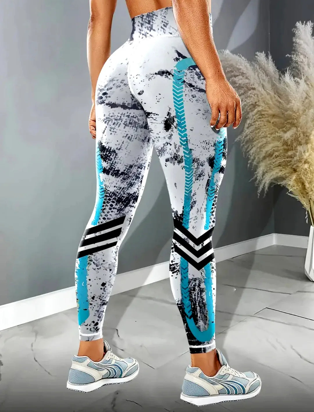 Printed Yoga Pants Women's Sports Fitness Leggings High Waist Tight Sport Pants Clothes Sport Women Fitness Push Up