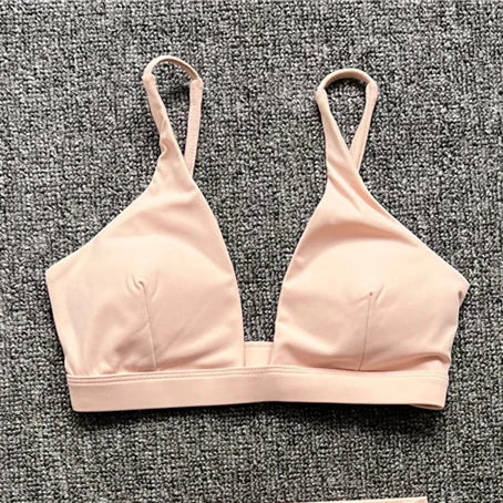 1/2PCS Contour Crop Sport Bra Women Yoga Sets Workout Gym Scrunch High Waist Fitness Push Up Shorts Running Avtive Suits XP187